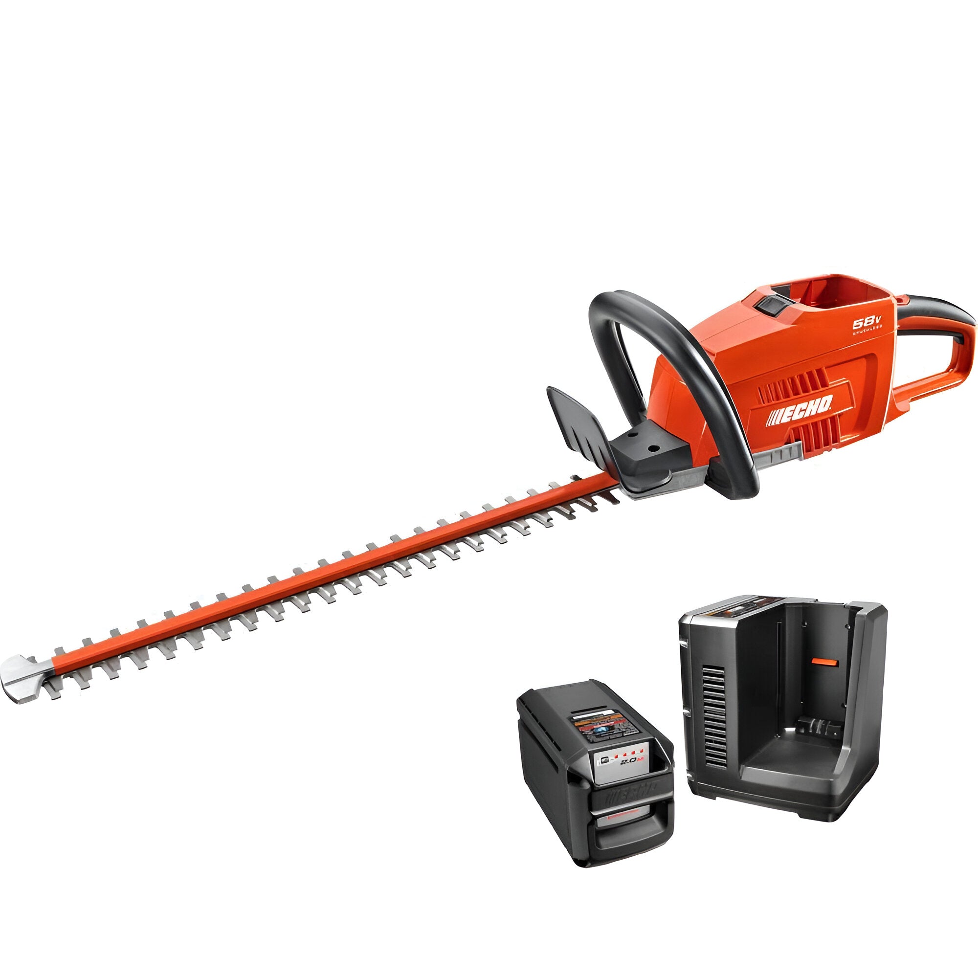 Echo 24 In Cordless Hedge Trimmer with Battery and Charger (CHT